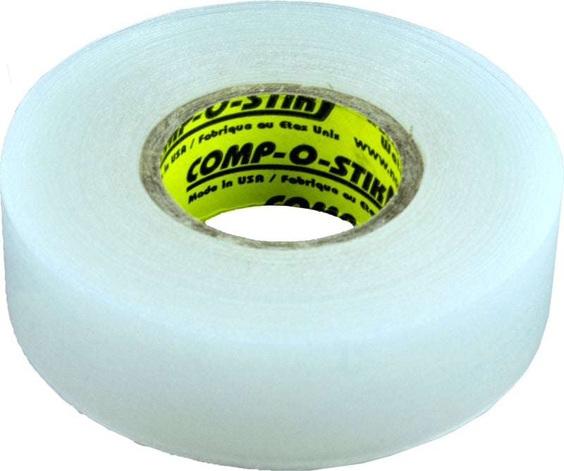 Comp-o-stik Hockey Shin Pad Tape, Clear, 24-mm x 15-m, 3-pk C1