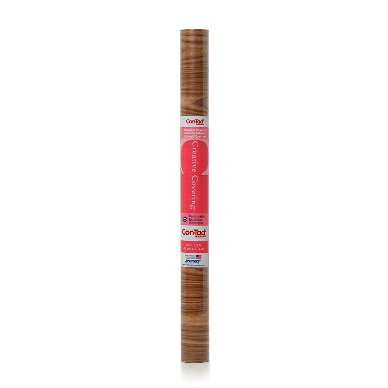 Con-Tact Creative Covering Removable Adhesive Shelf/Drawer Liner, Light Oak, 18-in x 9-ft C7