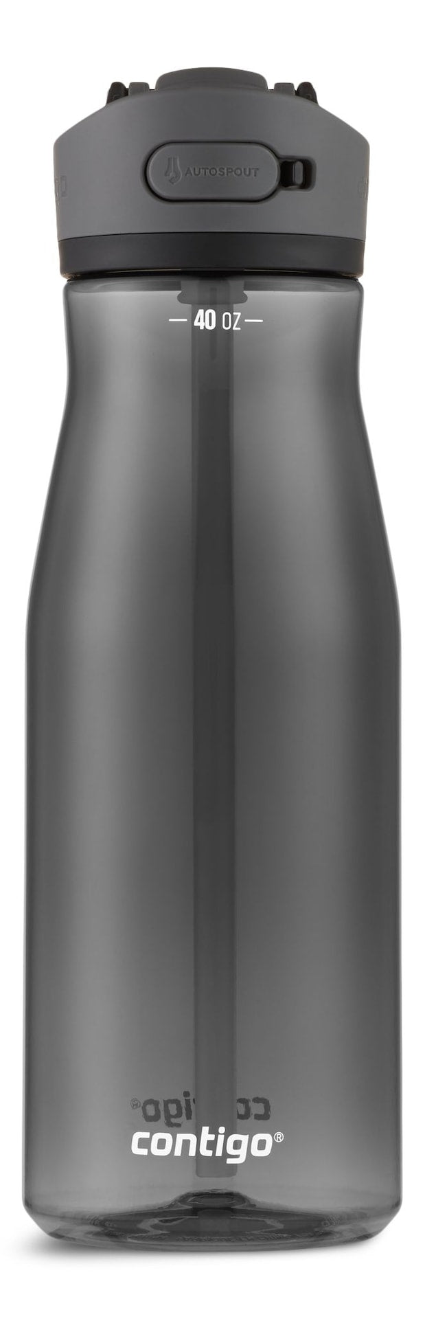 Contigo Ashland 2.0 BPA-Free Travel Straw Water Bottle with AUTOSPOUT Lid & Handle, 40-oz (1.18 L) F4