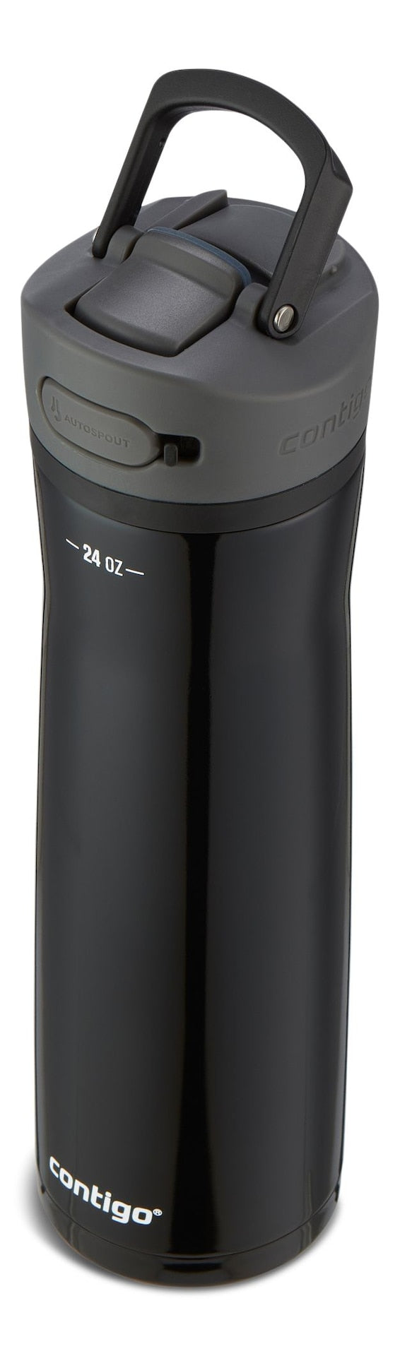 Contigo Ashland Chill 2.0 Insulated Stainless Steel Straw Water Bottle with AUTOSPOUT Lid and Handle, 710-mL P1
