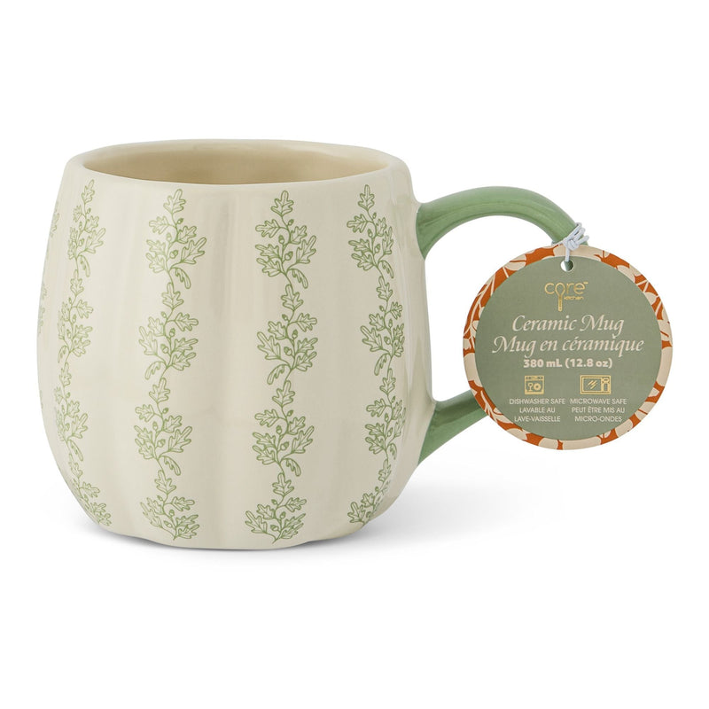 Core Home 380-mL Dishwasher Safe Cream/Sage Harvest Mug J4