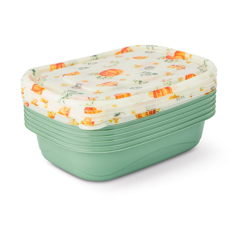 Core Home Harvest Green/White Disposable Containers D6