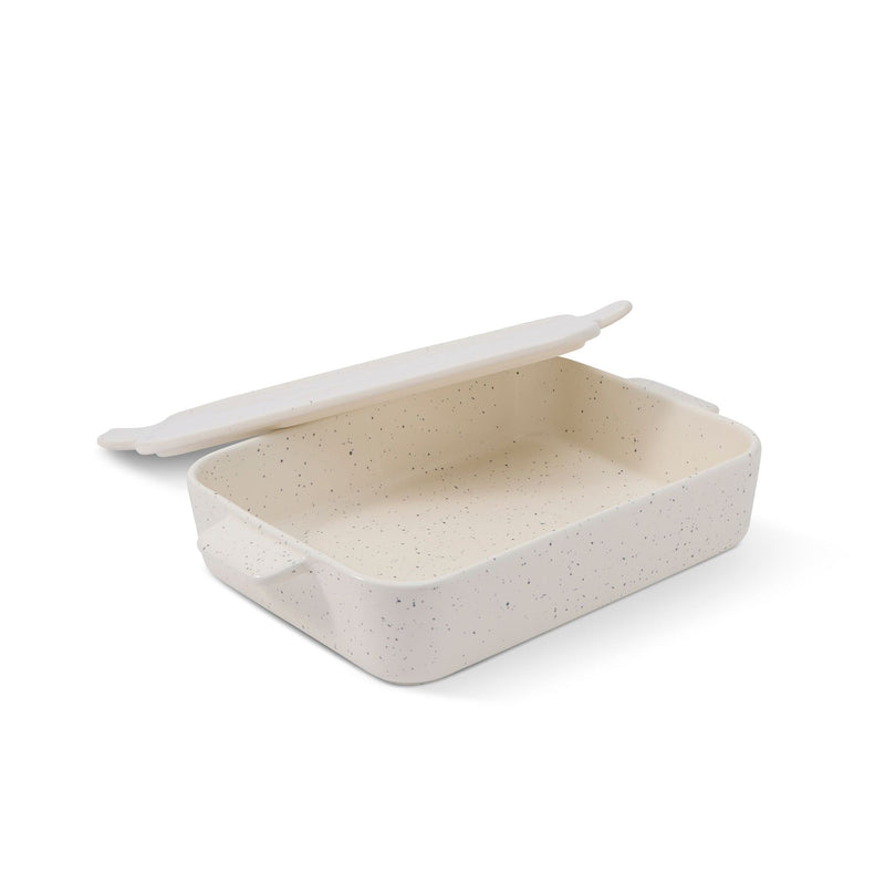 Core Kitchen White Non-Stick Stoneware Pan with Lid B3