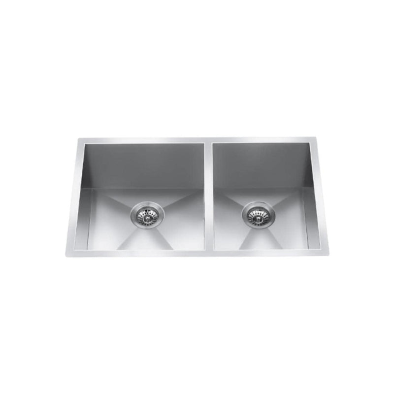 CraftX CXZD771 32-in Stainless Steel Double Bowl Sink F9