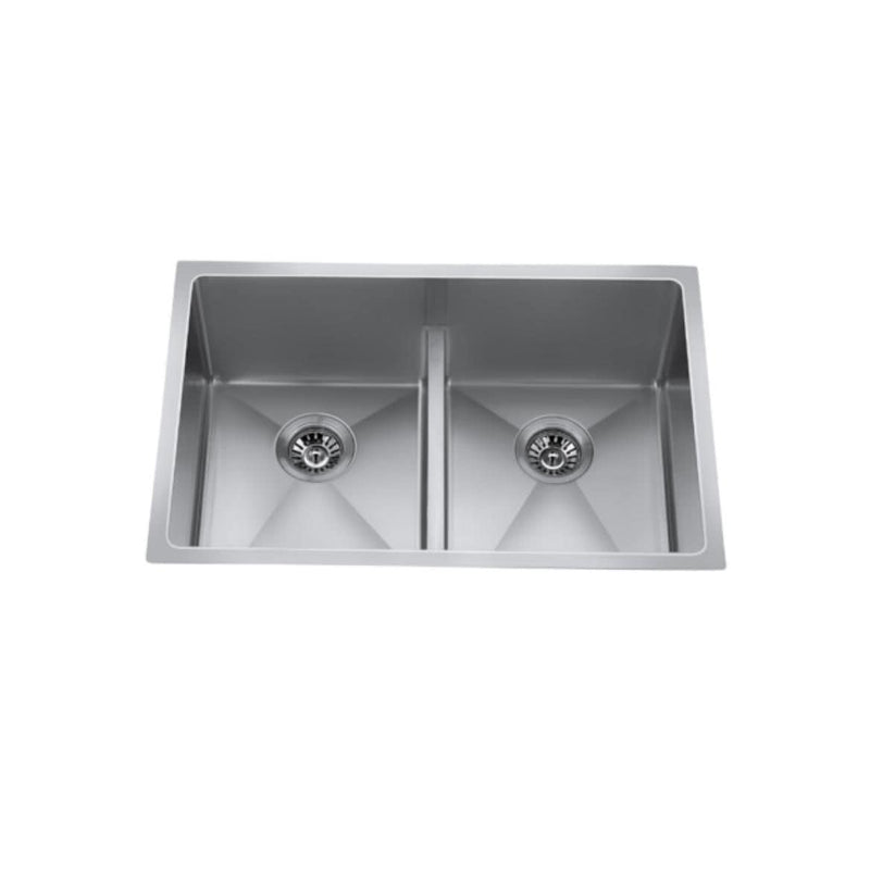 CraftX CXZD882L 29-in Low Divide Stainless Steel Double Bowl Sink O1