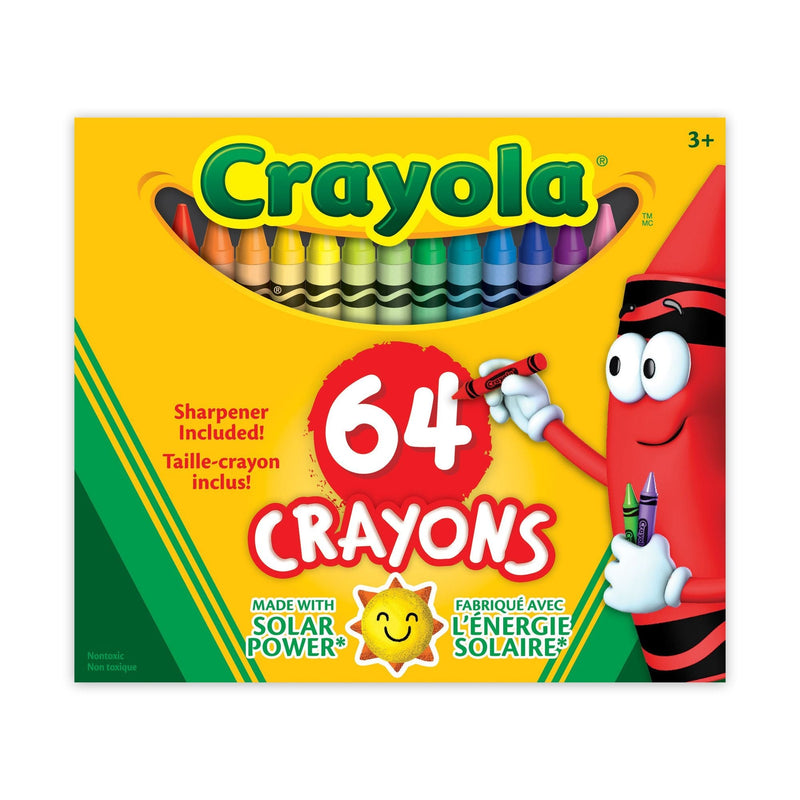 Crayola Crayons, 64 Pieces, Multicolour E4