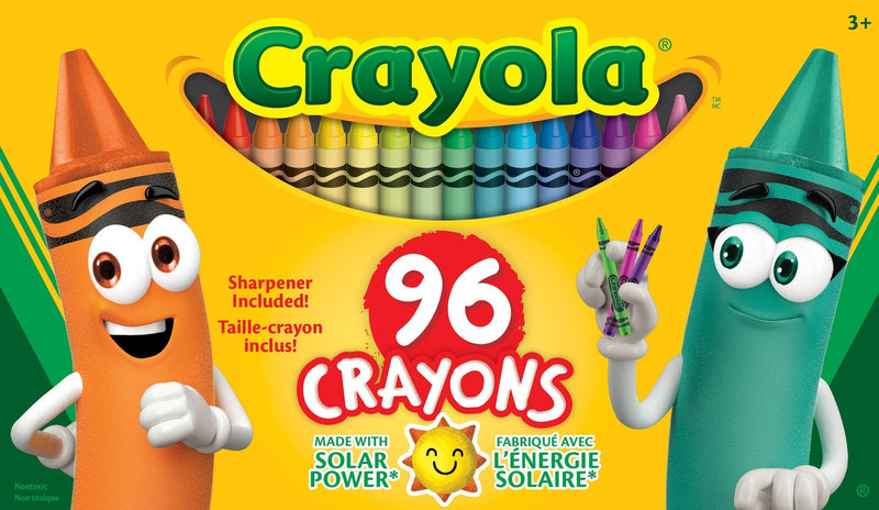 Crayola Crayons, 96 Pieces, Multicolour H2