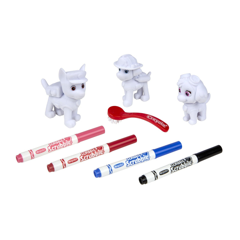 Crayola PAW Patrol Scribble Scrubbie Pets Activity Playset with Washable Markers, 3-pk, Ages 3+ H1