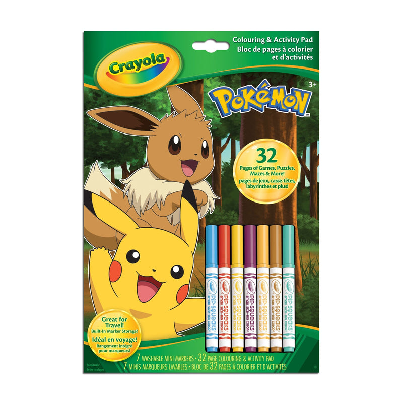 Crayola Pokémon Colour Pad M4