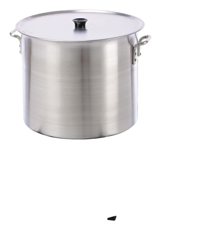 Crown Custom Heavy-Duty Industrial Aluminum Stockpot with Handles, 64-L I1