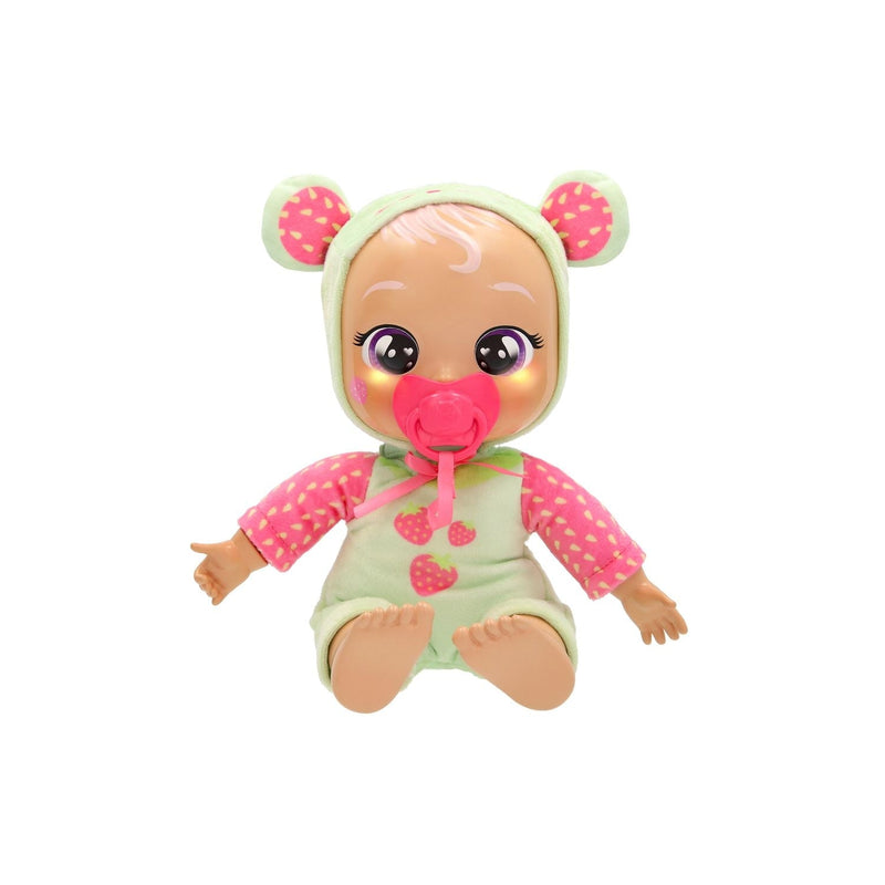 Cry Babies MealTime 9-in Julie & Mindy Interactive Feeding Baby Doll for Ages 18m+ A6