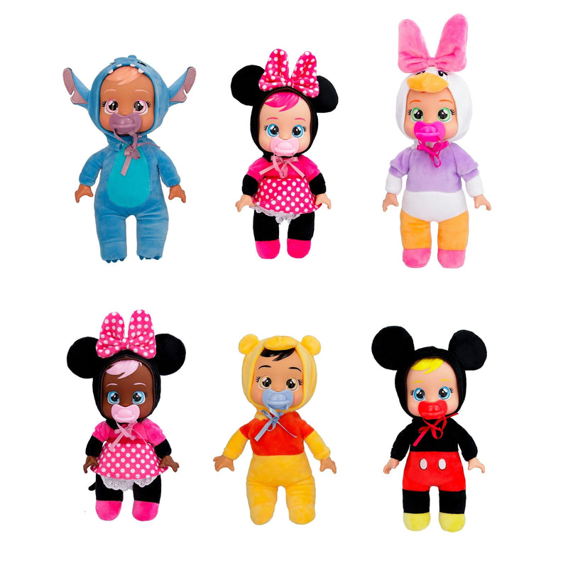 Cry Babies Tiny Cuddles Disney Character Dolls for Ages 18m+, Various Characters D8