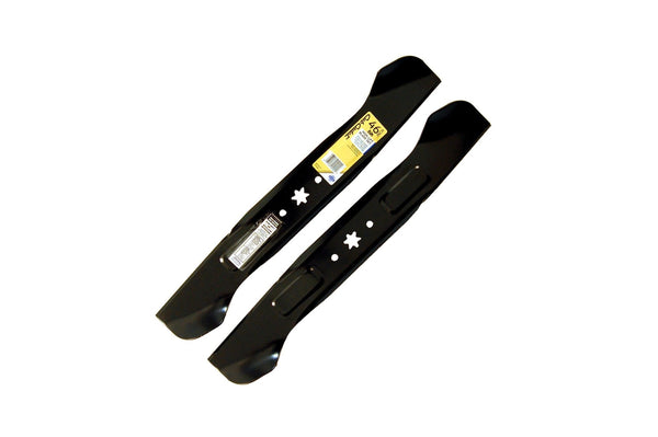 Cub Cadet NX-15 Riding Mower 2-in-1 High-Lift Blade Set, Fits 2015 & After Models, Black, 46-in, 2-pk L1