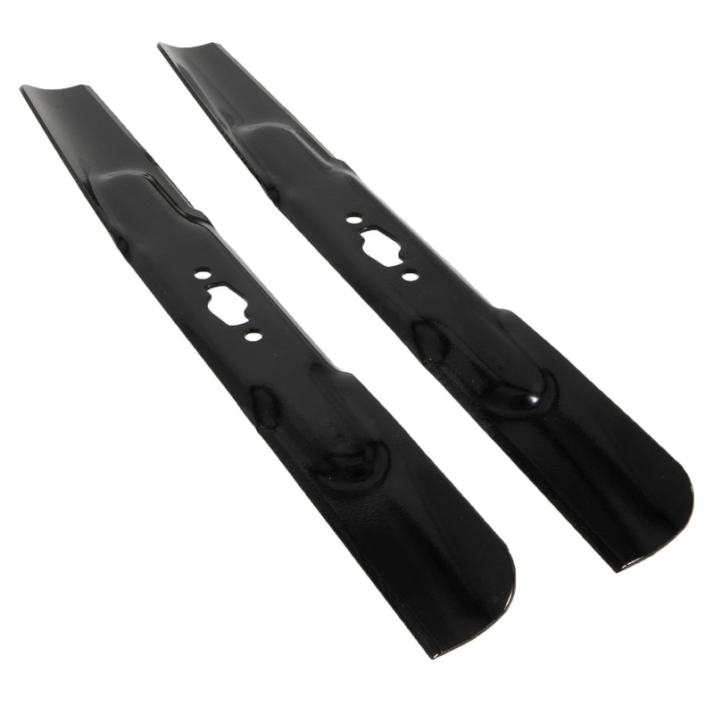 Cub Cadet Replacement High-Lift S-Blade Set, Fits 2022 & After Models, Black, 42-in, 2-pk U7