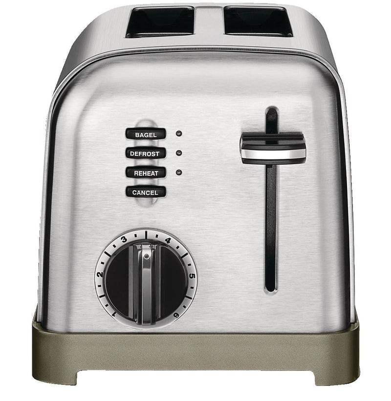 Cuisinart Metal Classic Toaster with 6 Settings, Stainless Steel, 2-Slices F4