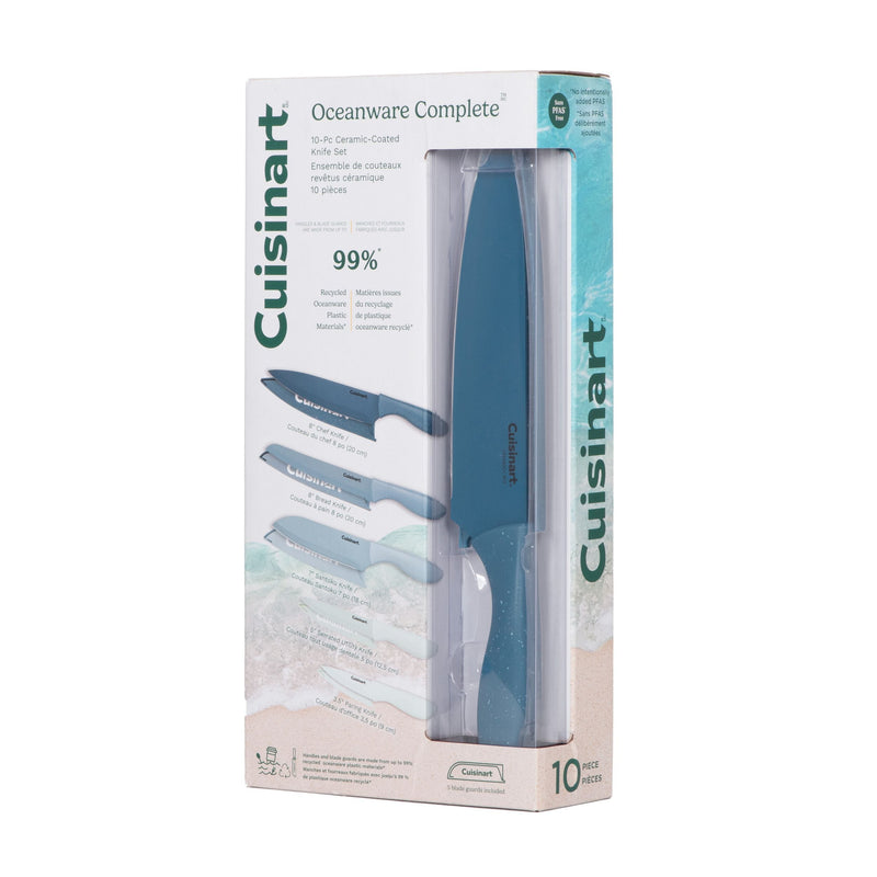Cuisinart Oceanware Non-Stick Steel Knife Set, 10-pc Z1
