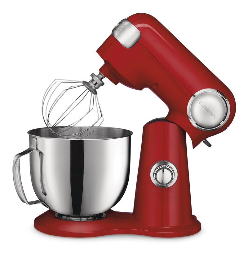 Cuisinart Precision Master Tilt-Head Stand Mixer with 12 Speeds, Red, 5.5qt Y9