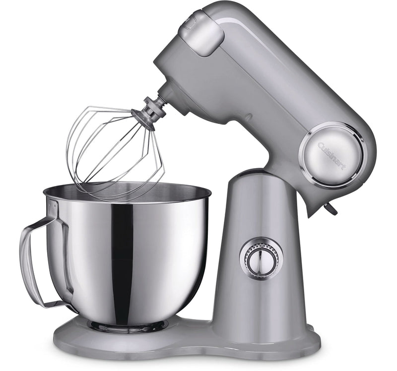 Cuisinart Precision Master Tilt-Head Stand Mixer with 12 Speeds, Silver, 5.5qt C6