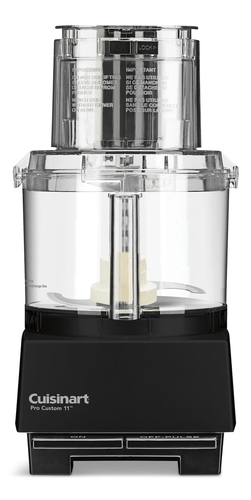 Cuisinart Pro Custom 11 Food Processor with Recipe Book, Black, 11 Cups Z1