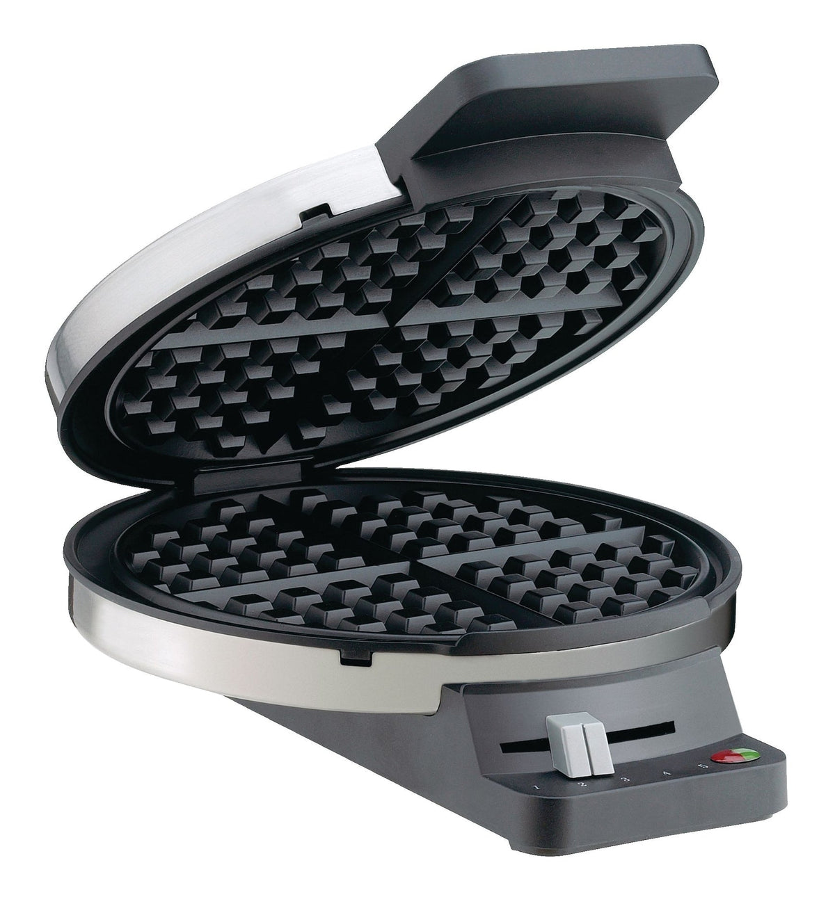 Cuisinart Round, Non-Stick Waffle Maker, Stainless Steel