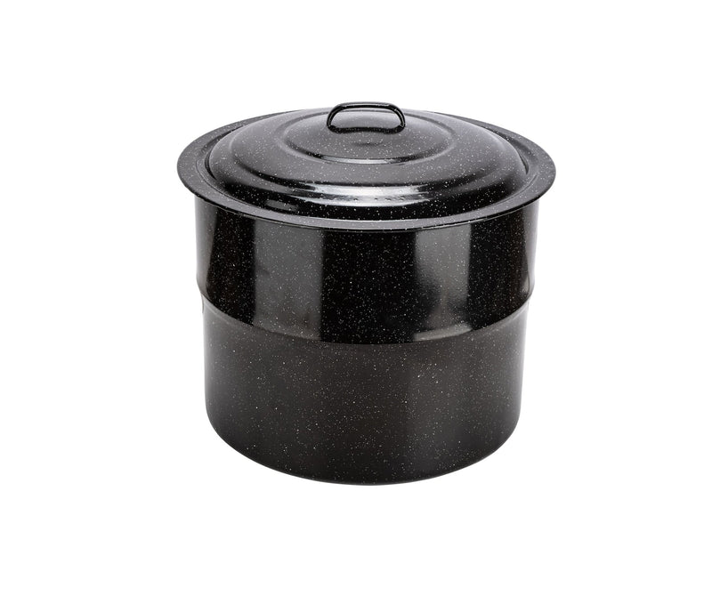 Cuisine Essentials 37.8-L Canning Pot with 3mm Rack, Dishwasher-Safe Y8