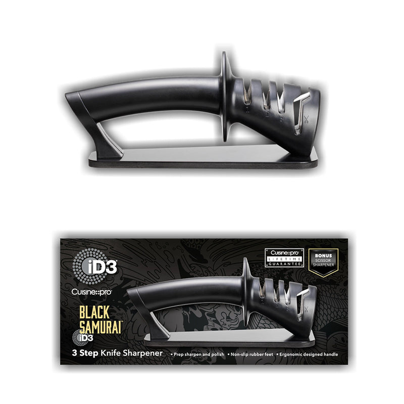 CUISINE:: PRO iD3 BLACK SAMURAI KNIFE SHARPENER T3