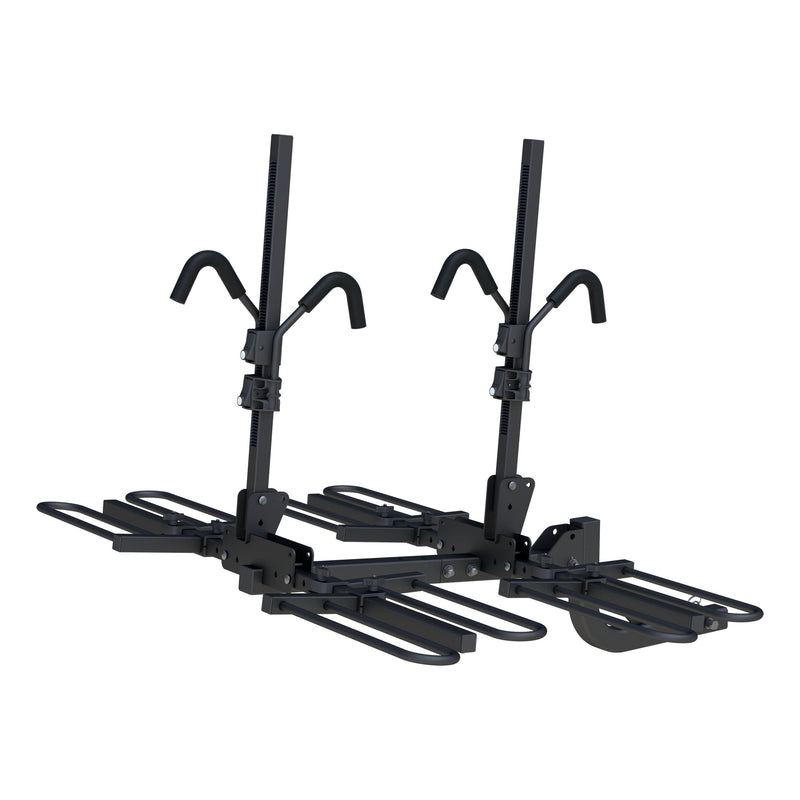 CURT 18087 Tray-Style Hitch-Mounted Bike Rack (4-Bike, 2-in Shank) H4