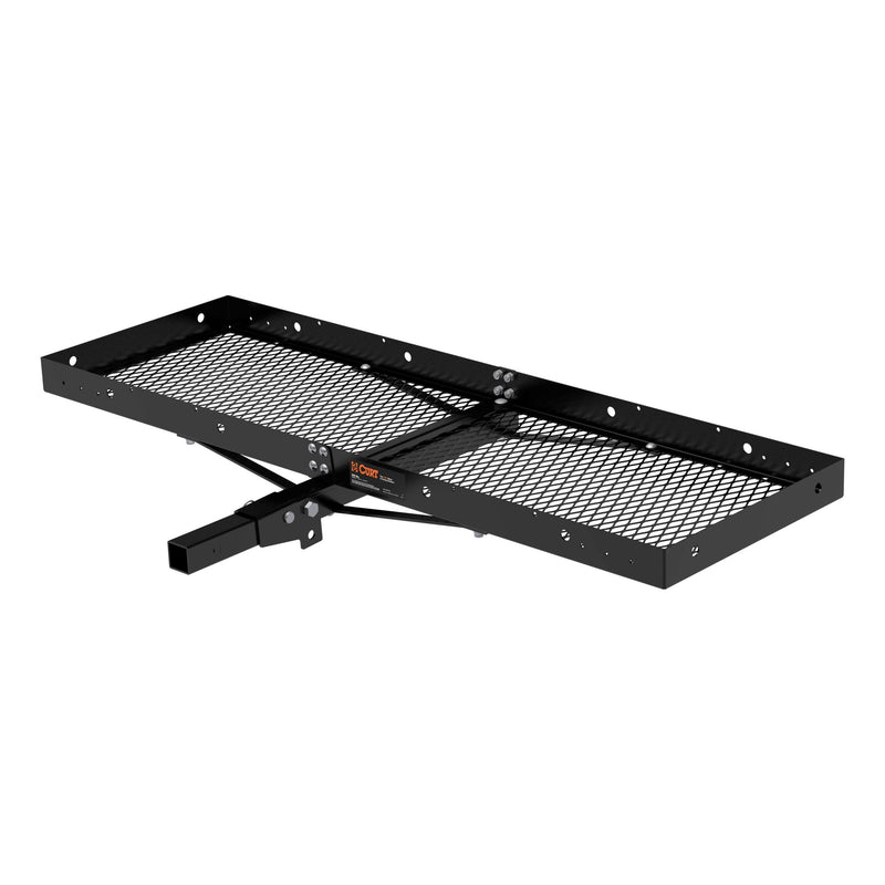 CURT 18109 Steel Tray-Style Cargo Carrier, 60 x 20-in, 500-lb E4