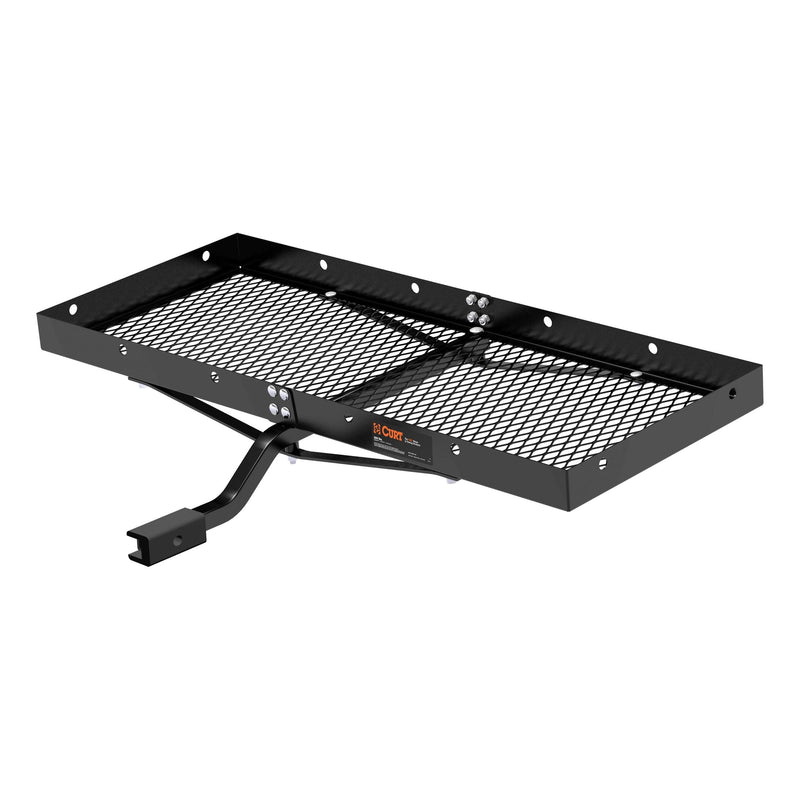 CURT 18110 Steel Tray-Style Cargo Carrier, 48 x 20-in, 300-lb R5