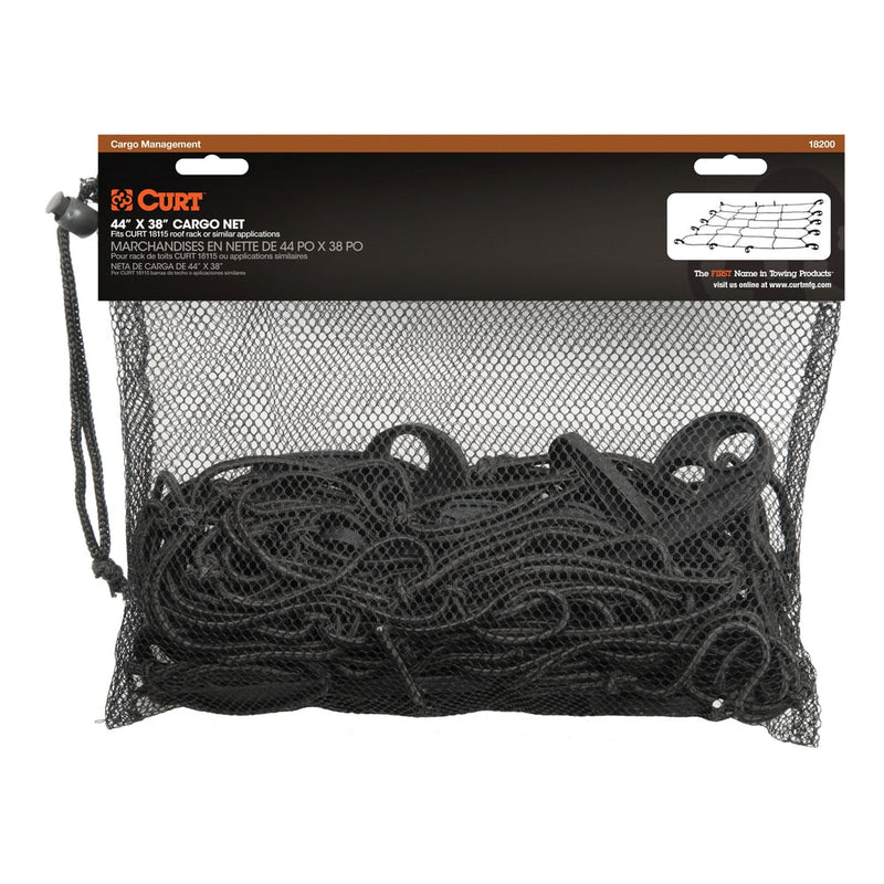 CURT 18200 Elastic Cargo Net for Roof Basket Q4