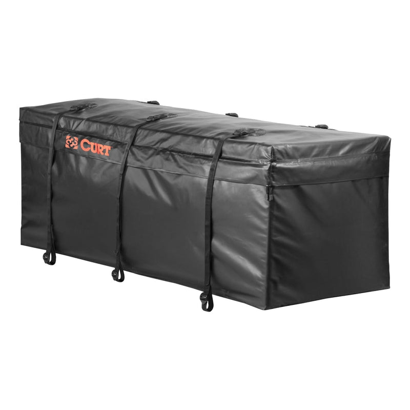 CURT 18210 Weather-Resistant Vinyl Roof Top Cargo Bag, Black, 56 x 18 x 21-in N7