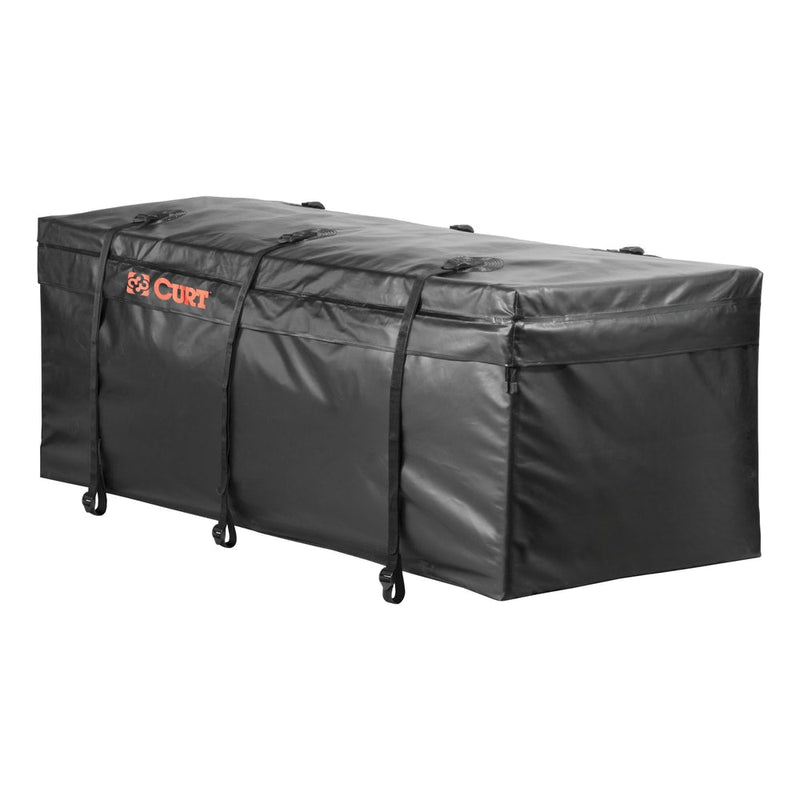 CURT 18211 Weather-Resistant Vinyl Roof Top Cargo Bag, Black, 56 x 22 x 21-in A2