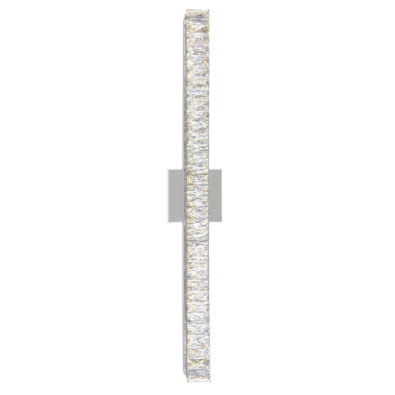 CWI Lighting Milan LED Vanity Light, Chrome, 32-in B1