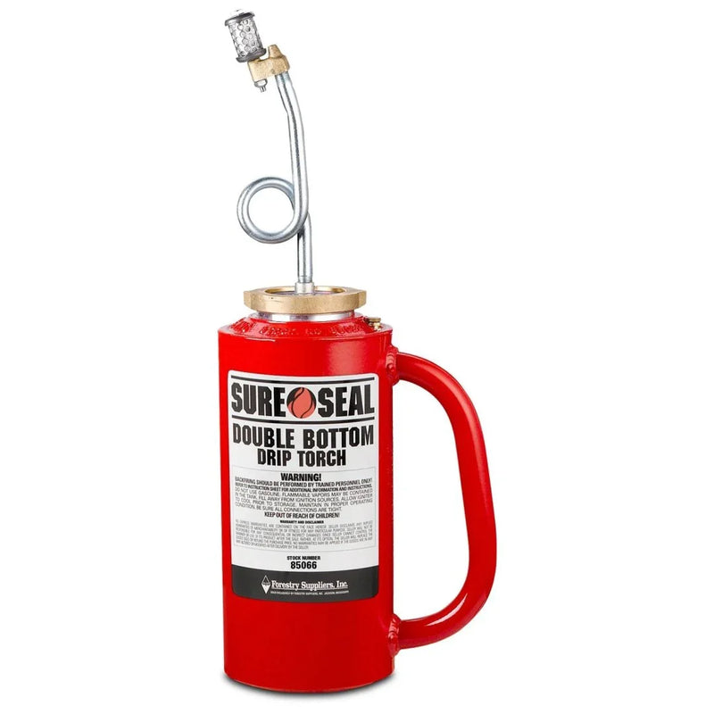Forestry Suppliers Sure-Seal Red OSHA Double-Bottom Drip Torch H7