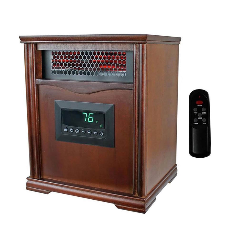 LifeSmart LifePro 4 Element 1500W Electric Infrared Quartz Space Heater N1