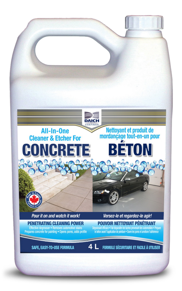 Daich Safe All-In-One General Purpose Concrete Cleaner & Etcher L0