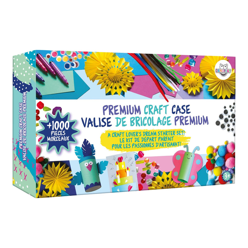 Danawares Premium Craft Case, A Craft Lover's Dream Starter Set with 1000+ Pieces P9