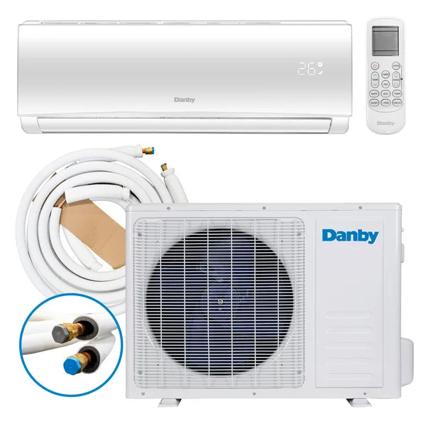 Danby 12,000 BTU SACC Quick Connect Mini-Split Air Conditioner with Heat pump and Variable Speed Inverter G3