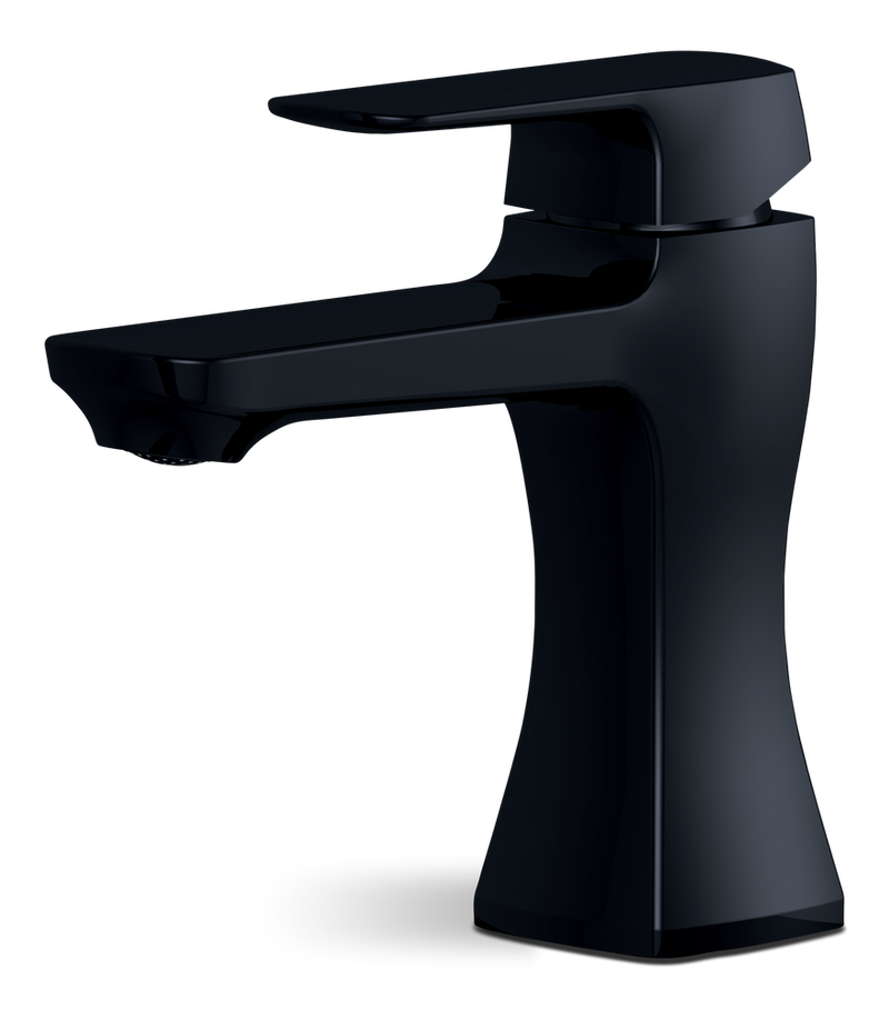 Danze Aztek Single Handle 4-in Centreset Bathroom Sink Faucet with Pop-up Drain, Matte Black P0