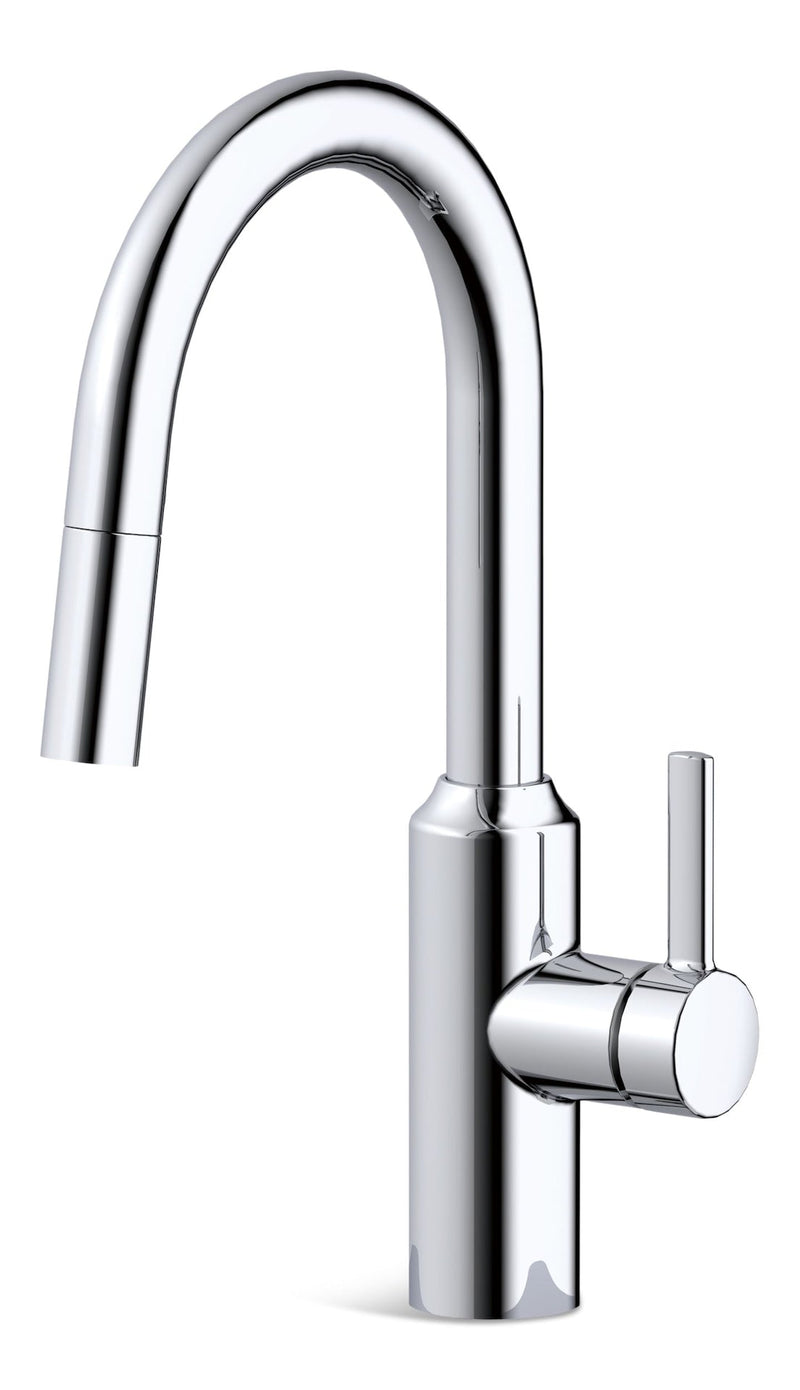 Danze Colby Single-Handle Pull-Down Kitchen Faucet, Chrome K0