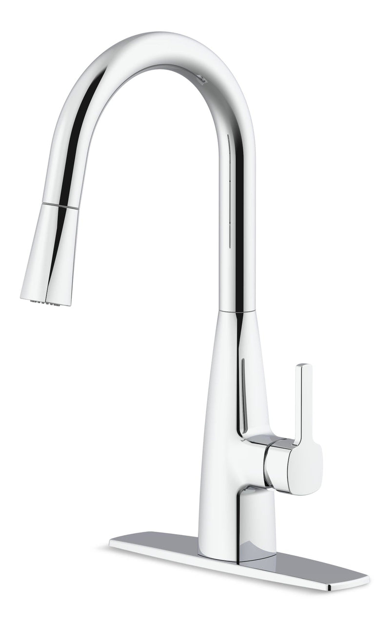 Danze Danillo 1-Handle 8-in Centerset Pull Down Kitchen Faucet, Assorted Finishes J0