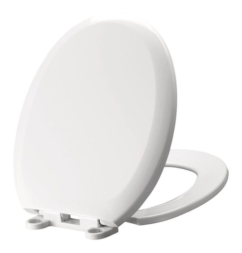 Danze Plastic Slow Close Round Toilet Seat, Antibacterial N3