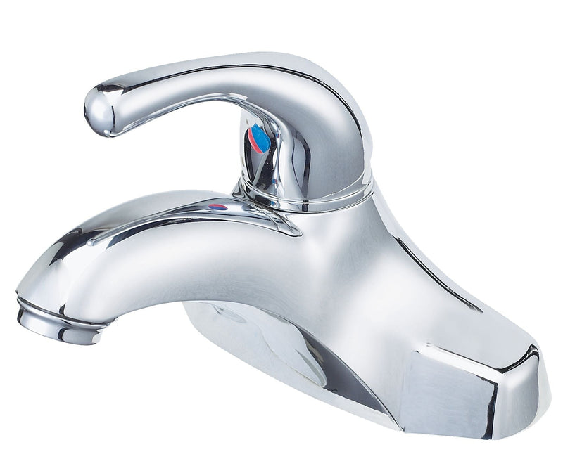 Danze Plymouth Single Handle 4-in Centreset Bathroom Sink Faucet with Pop-Up Drain, Chrome R8