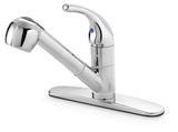 Danze Plymouth Single Handle Pull Out Kitchen Faucet, Chrome