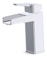 Danze Reeve Single Handle Single Hole 4-in Centerset Bathroom Sink Faucet with Pop-up Drain, Chrome