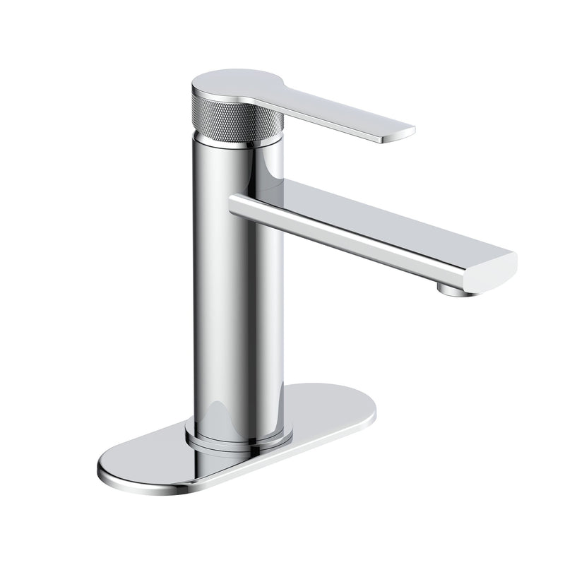Danze Sia 1-Handle Lavatory Faucet with Knurled Accents, Chrome D4