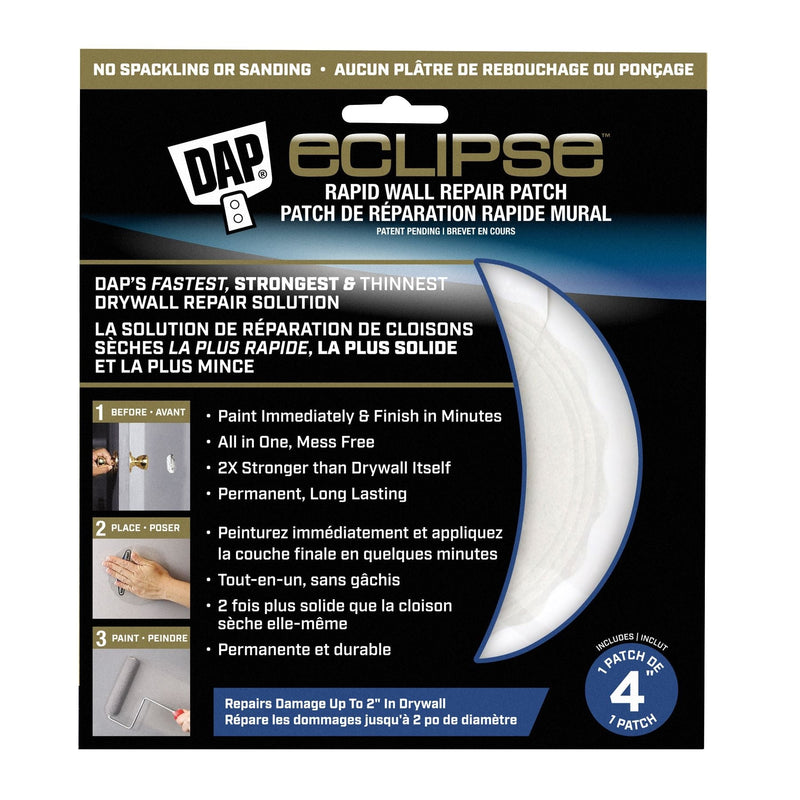DAP Eclipse Wall Repair Patch, 4-in B1