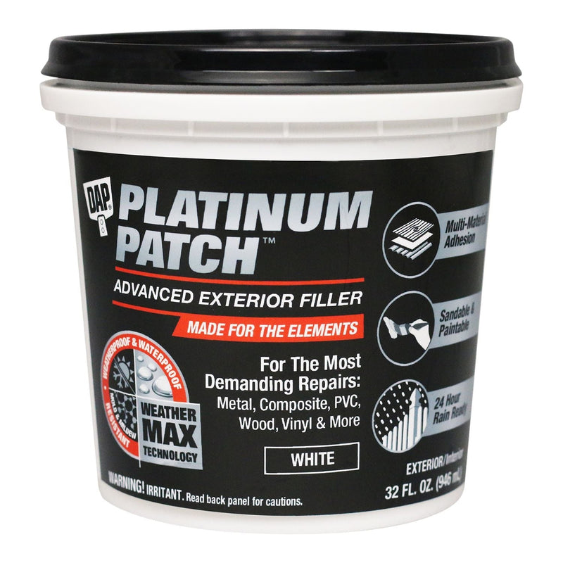 DAP Platinum Patch Advanced Exterior Filler, 946-ml E9