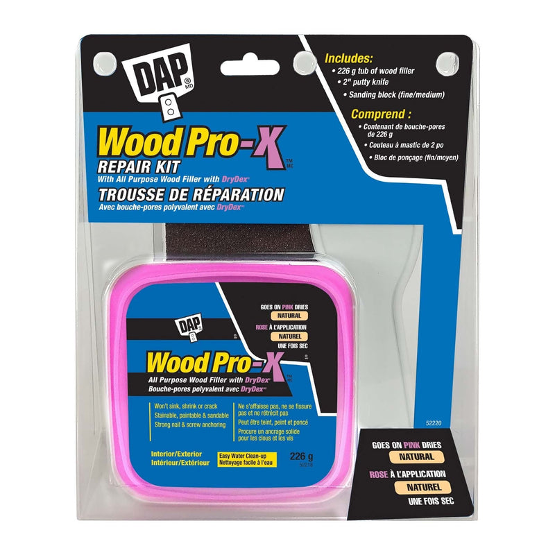 DAP Wood PRo-X All Purpose Wood Filler Kit J4