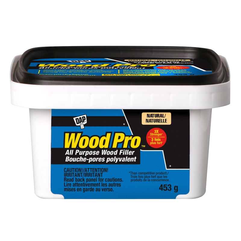 DAP WOODPRO All Purpose Wood Filler, Natural, 453-g B4